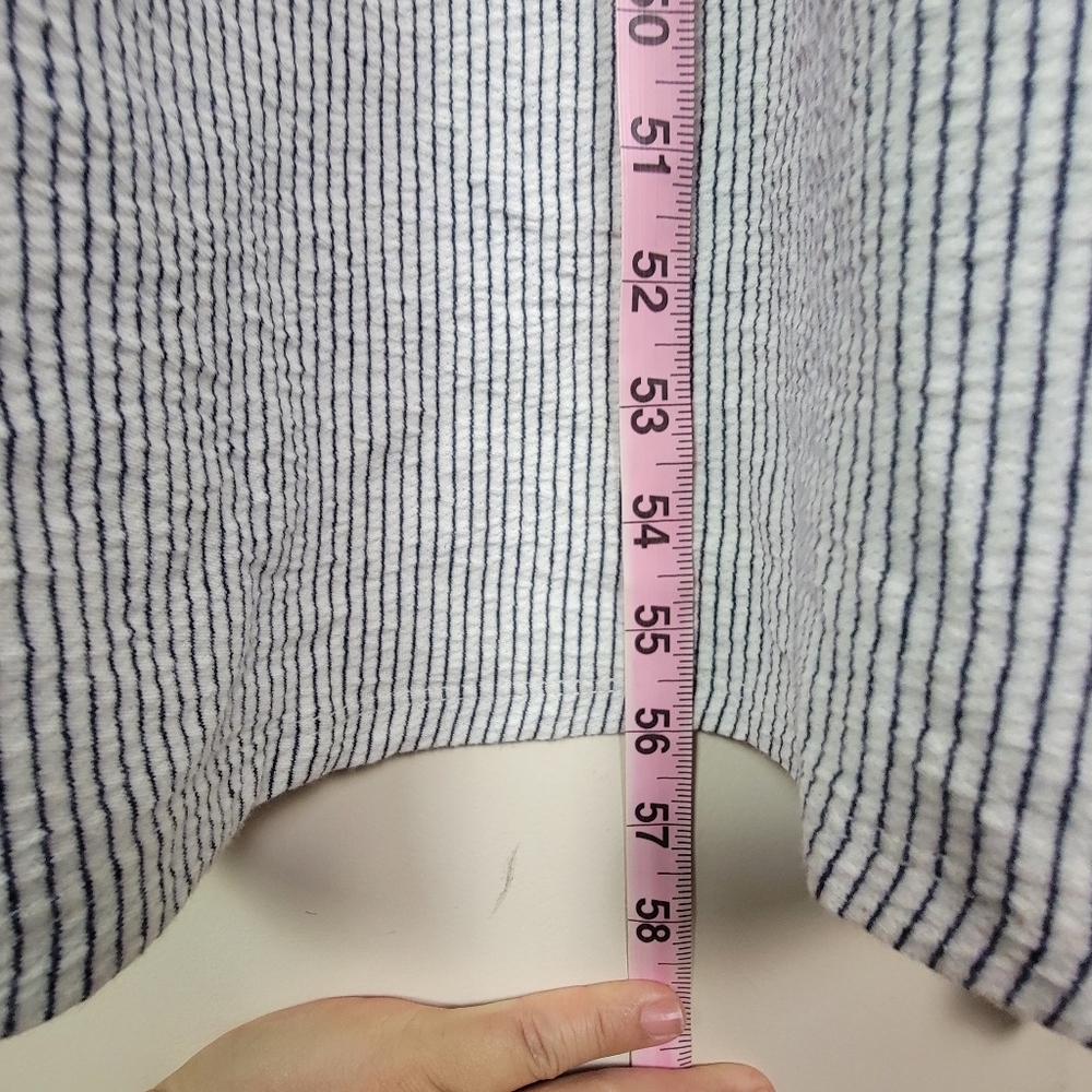 Lucky Brand Eliza Stripe Belted Maxi Dress Sz Small - Picture 10 of 12